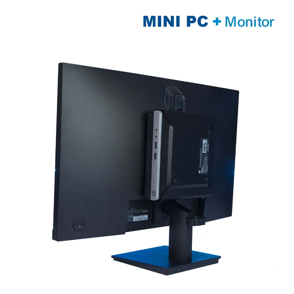 Kit HP EliteDesk 800 G4 Mini Core i5 8th Gen | 16GB RAM | Monitor 24" Nuevo