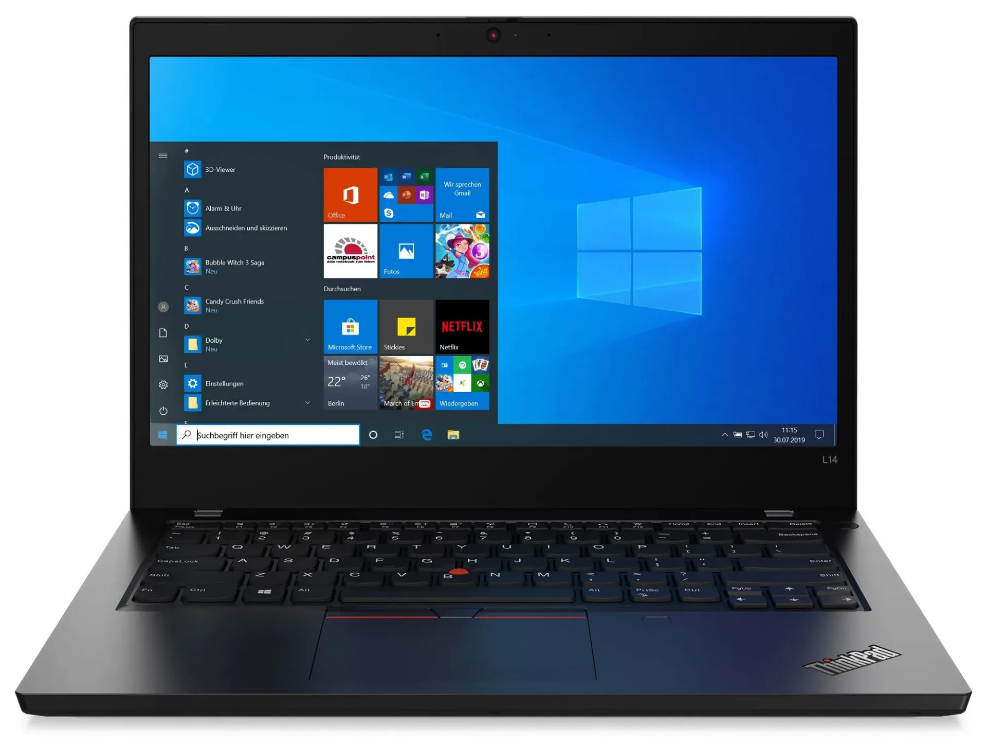 Lenovo ThinkPad L14 Gen 4 AMD Ryzen 3 PRO | 32GB RAM | 256GB SSD | 14" FHD