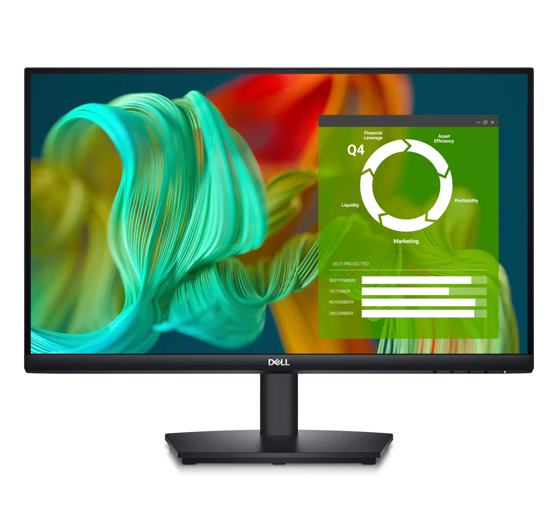 Monitor DELL 24" E2424HS FHD | HDMI DP VGA | Bocinas y Base Ajustable | Seminuevo