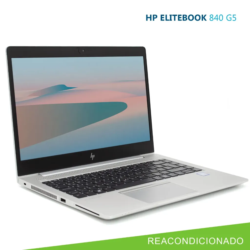HP EliteBook 840 G5 Intel Core i5 8th Gen | 16GB RAM | 256GB SSD | 14" FHD Aluminio